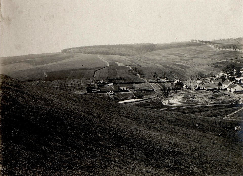3teiliges Panorama Narajow Sitz d.XXV.Korpskommandos (BildID 15528905)