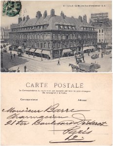 4 — LILLE – La Bourse (vue d'ensemble) - E.C (2)