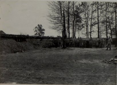 4. Divisionssanitätsanstalt, Mannschaftswohnung in Palzca, aufgenommen am 12. Dezember 1915 (BildID 15455828)