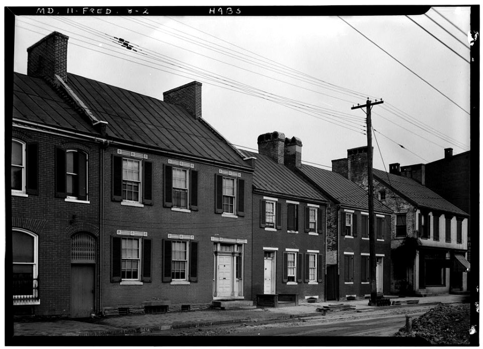 407-411 North Market Street, Frederick 081687pv