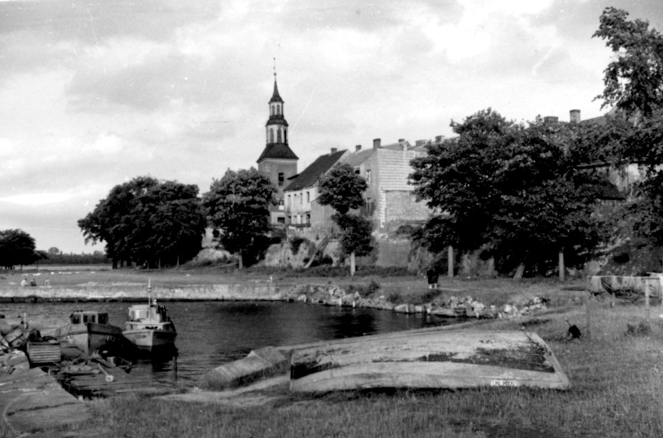 41 Cammin in Pommern - Obwarowania miejskie i zabudowa ulicy Zaułek Rybacki