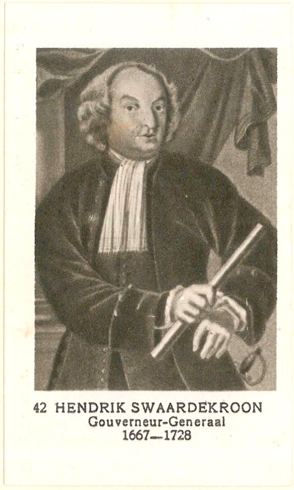 42 Hendrik Swaardekroon. Gouveneur-Generaal, 1667-1728