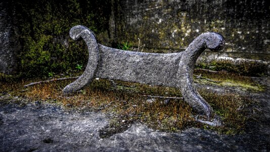 Iron old stone