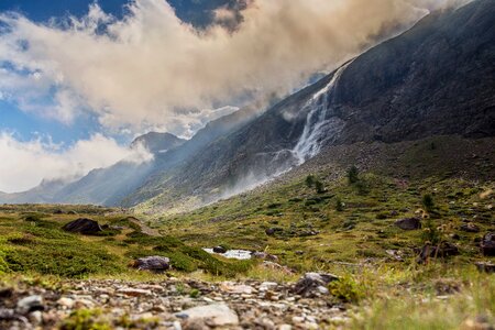 Landscape nature lake