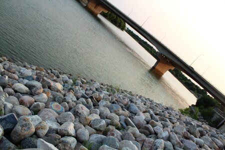 Bridges gray sunset gray bridge