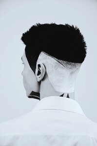 Guy haircut hairstyle photo