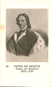 43 Peter de Groote, Czaar van Rusland, 1672-1725