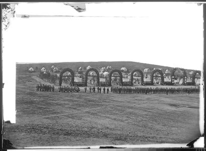 44th N.Y. Inf. on dress parade - NARA - 524562 photo