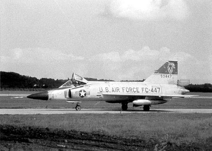 431st Fighter-Interceptor Squadron Convair F-102 Delta Dagger 55-3447