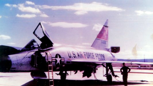 431st Fighter-Interceptor Squadron Convair F-102 Delta Dagger 56-1006 - at Wheelus - WC