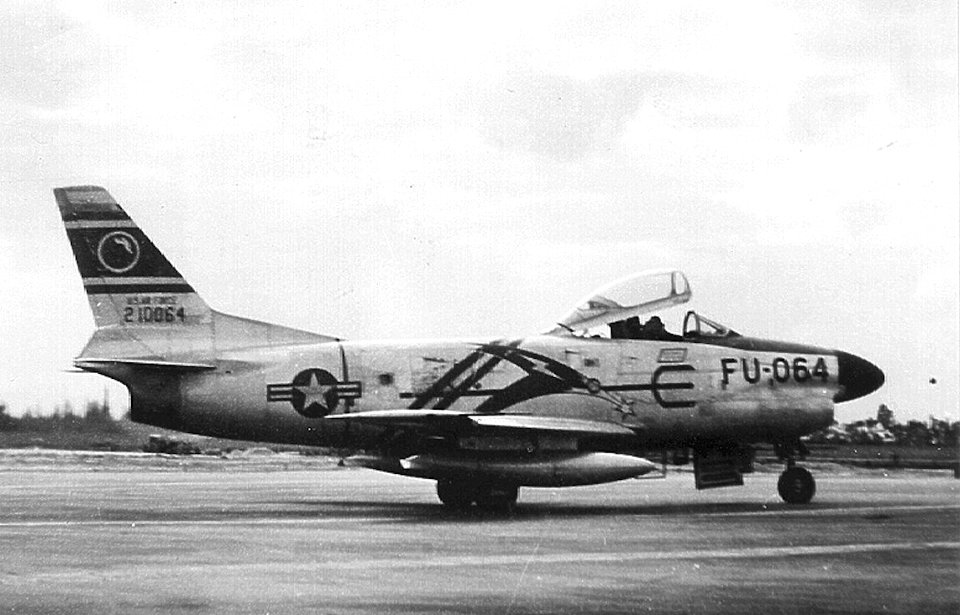 431st Fighter-Interceptor Squadron North American F-86D Sabre 52-10064