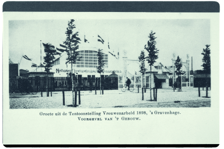 4683-Gebouw en terrein-Nationale Tentoonstelling voor Vrouwenarbeid 1898