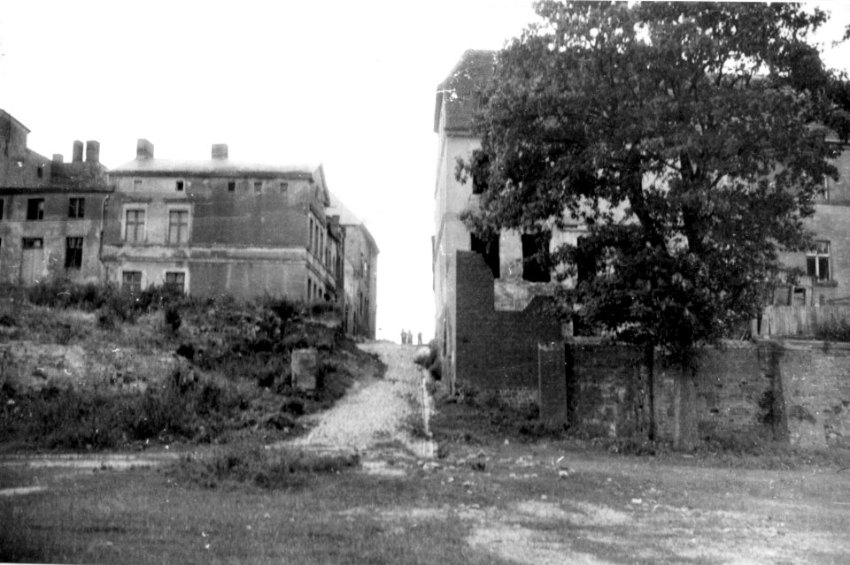 47 Cammin in Pommern - Widok ul. Mariańskiej od Zalewu. Mariańskiej od Zalewu