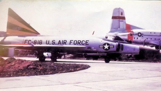 496th Fighter-Interceptor Squadron Convair F-102 Delta Dagger 53-1818