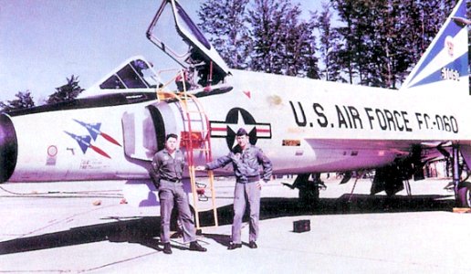 496th Fighter-Interceptor Squadron Convair F-102 Delta Dagger 56-1060