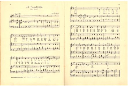 48 Dansliedje, pagina 58 & 59