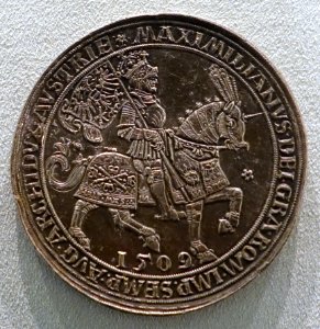 4facher Schauguldiner, Maximilian I, 1509 - Bode-Museum - DSC02748 photo