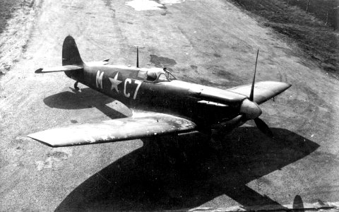 496th Fighter Training Group - Spitfire Mk V at RAF Goxhill