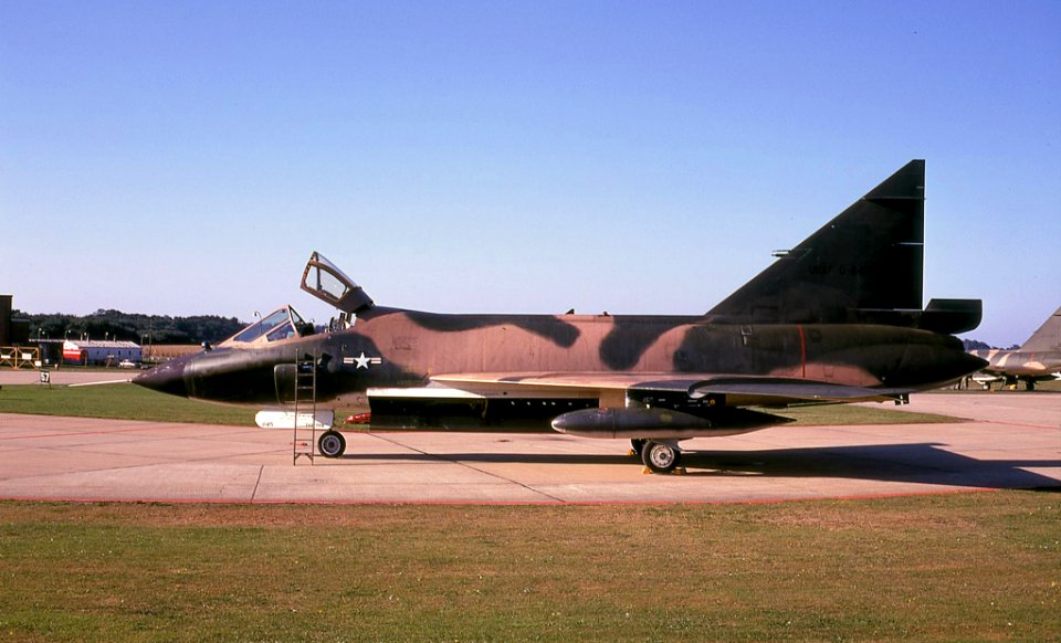 496th Fighter-Interceptor Squadron TF-102 Delta Dagger 55-4045