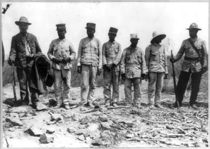 5 captured Federals, Mexican War LCCN2016648180