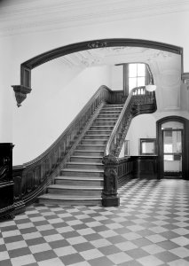 5. John M. Davies House, Stairway, Looking North