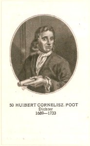 50 Huibert corneliszoon Poot, Dichter, 1689-1733
