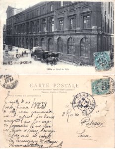 50 Lille — Hôtel de Ville vº-rº