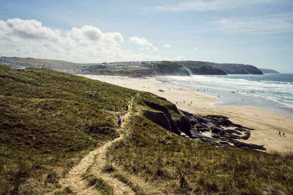 Wave nature beach
