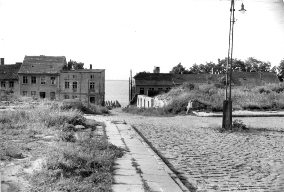 51 Kamień Pomorski - ulica Bałtycka, widok od rynku