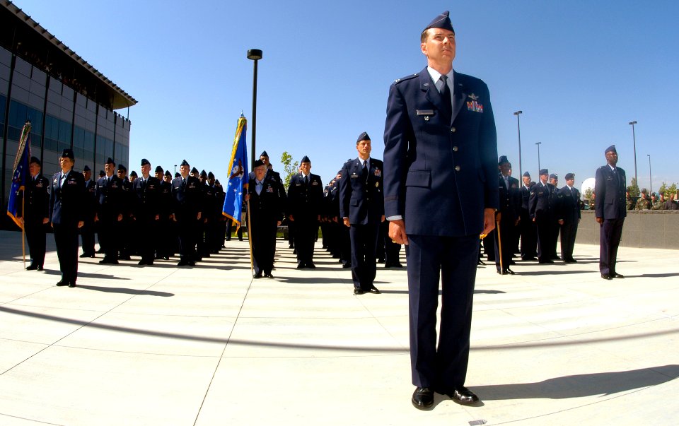 50th Space Wing welcomes new commander (Col James C. Hutto Jr.)