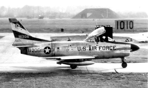 526th Fighter-Interceptor Squadron North American F-86D Sabre 51-6206