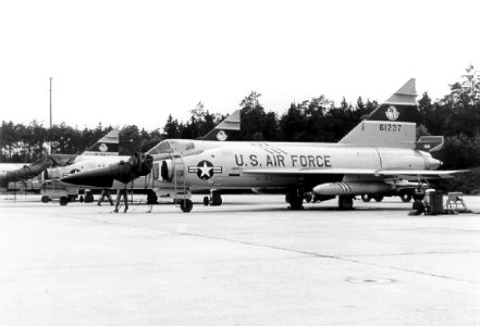 525th Fighter-Interceptor Squadron Convair F-102 Delta Dagger 56-1237