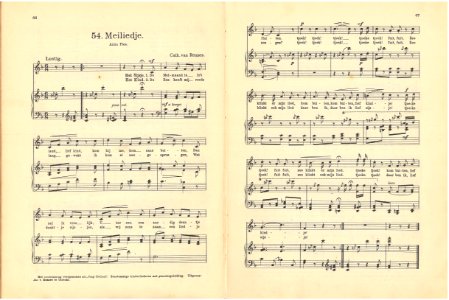 54 Meiliedje, pagina 66 & 67