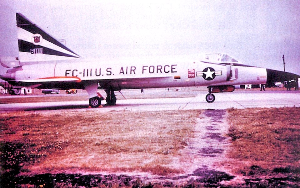 525th Fighter-Interceptor Squadron Convair F-102 Delta Dagger 56-1111