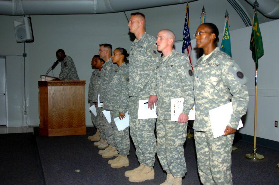 525th Welcomes New non-commissioned officers DVIDS236030