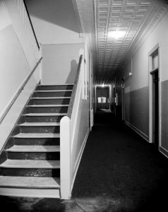 5495 Chugath Street Winona Hall - hall and stair - Chemawa Indian School - Salem Oregon photo