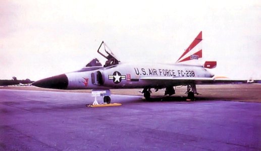 526th Fighter-Interceptor Squadron Convair F-102 Delta Dagger 56-1238