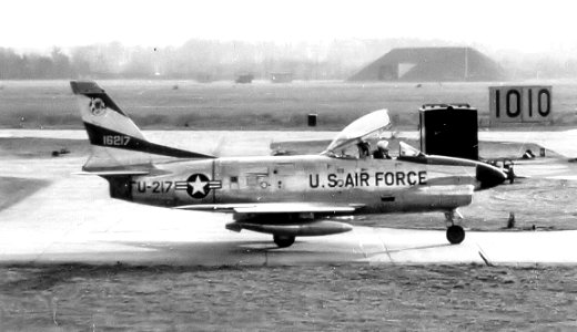 526th Fighter-Interceptor Squadron North American F-86D Sabre 51-6217