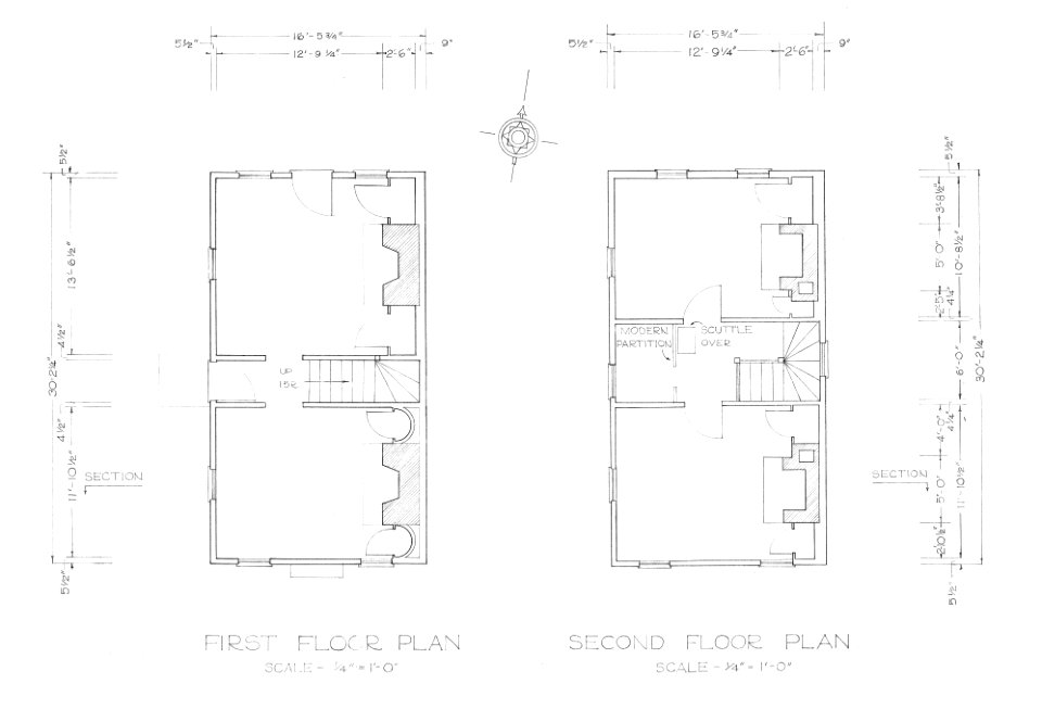 54 Queen Street floor plans