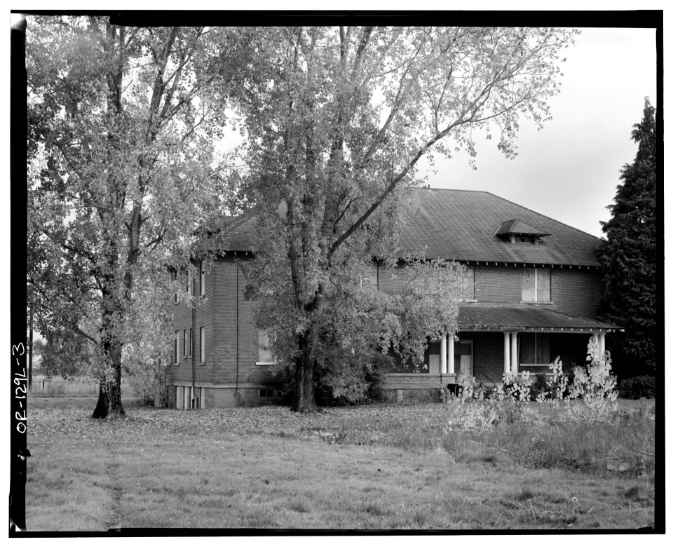 5495 Chugath Street - view from southwest - Chemawa Indian School - Salem Oregon