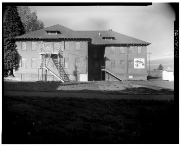 5495 Chugath Street - east side elevation - Chemawa Indian School - Salem Oregon