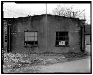 5495 Chugath Street Electrical Shop - detail view of east side elevation - Chemawa Indian School - Salem Oregon photo