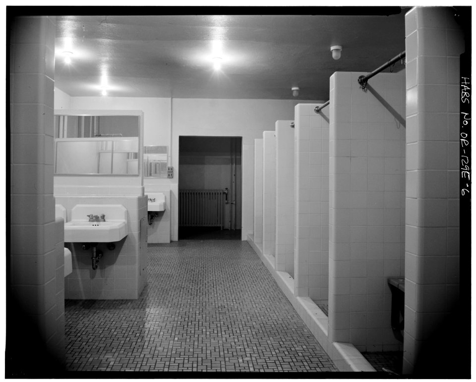 5495 Chugath Street Winona Hall - bathroom - Chemawa Indian School - Salem Oregon