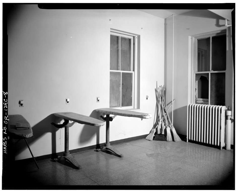 5495 Chugath Street McBride Hall - laundry room - Chemawa Indian School - Salem Oregon