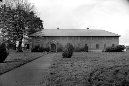 5495 Chugath Street Winona Hall - general view of east front elevation - Chemawa Indian School - Salem Oregon photo