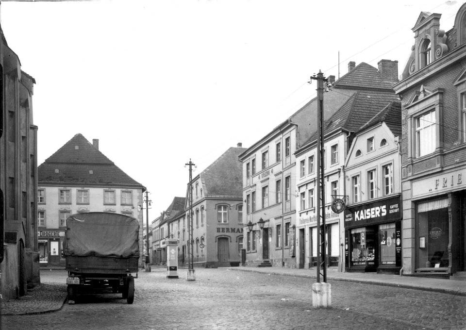 55 Cammin in Pommern 1939 - Marktplatz