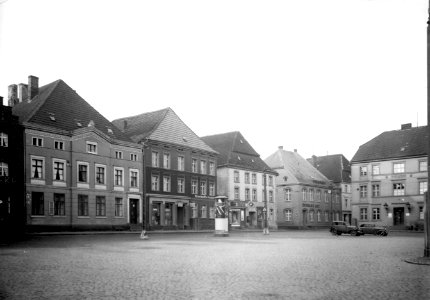 56 Cammin in Pommern 1939 - Marktplatz
