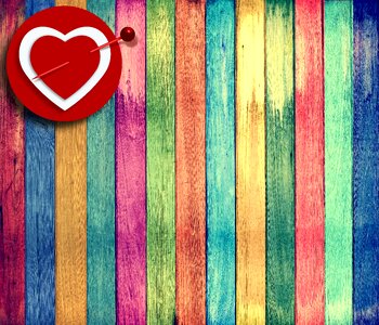 Background heart colors