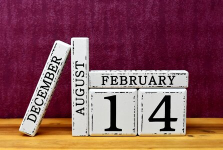 Love greeting card date