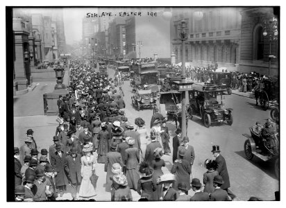 5th Ave. - Easter 1911 LCCN2014689047